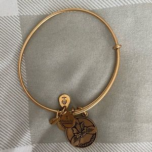 Alex and Ani goddaughter angel bracelet